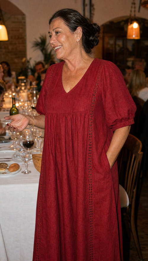 Clienta con el Vestido Sorrento